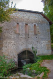<center></center><center>L'abbaye de Hautecombe. </center> La Grange Batelière. L'ancien débarcadère sous la grange batelière.