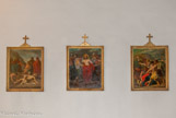 <center>Chapelle Notre-Dame de l'Immaculée Conception </center> Les tableaux, qui représentent le chemin de croix, sont d’origine (1824).