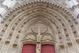 <center>La Cathédrale Saint-Pierre Saint-Paul. </center> Portail central.