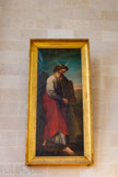 <center>La Cathédrale Saint-Pierre Saint-Paul. </center> La chapelle St Louis où sont «Le Moise » de Sotta, l'un des maîtres du peintre nantais Elie Delaunay (1828-1891).