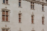 <center>Le château des ducs de Bretagne. </center> Façade du Grand Logis.
