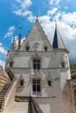<center>Le château des ducs de Bretagne. </center> La tour du fer à Cheval (15e).