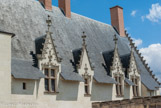 <center>Le château des ducs de Bretagne. </center> L'arrière du Grand Logis.