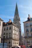<center>Basilique St Nicolas. </center>  Les travaux s'échelonneront de 1844 (pose de la première pierre) à 1869 (bénédiction de l'église). L'abbé Fournier s'imposa non seulement sur le principe de la construction mais aussi sur son style néo-gothique.