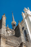 <center>Basilique St Nicolas. </center> Les anges musiciens de la flèche.