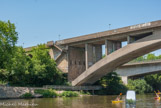 <center>Promenade sur l'Erdre. </center> Pont de la Jonelière.