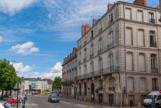 <center>L'île Feydeau. </center> Place de la petite Hollande et l'hôtel de Grou ou hôtel Jacquier.