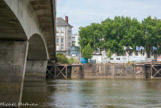 <center>Ile de Nantes. </center> Pile de l'ancien pont.