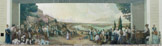 <center>Fresque des acadiens. </center> Fresque à la mémoire des Acadiens, déportés du Canada par les Anglais et réfugiés à Nantes, attendant pour la plupart leur embarquement pour la Louisiane. Réalisée par Robert Dafford. Certains restèrent à Nantes et firent souche à Chantenay.