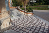 <center>Château Pastré</center>Entrée des invités. Terrasse en marbre polychrome qui servit de scène pour une unique représentation du Barbier de Séville devant 80 invités et amis de Céline. Elle recommença quelques années après avec Cendrillon de Rossini.