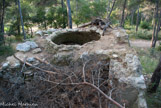 <center>Four pour brûler le bois.</center>