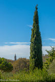 <center>Le Château Ricard.</center>Au fond, Tour Sainte.