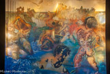 <center>Le Château Ricard.</center>La toile de Salvador Dali « La Pêche au Thon ».