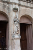 <center>Eglise St Pierre et St Paul </center>Il ne reste que la statue de St Pierre.