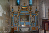 <center>La cathédrale Saint Apollinaire</center>Retable de la Cène.