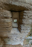 <center>Le château de Saumane.</center> Archères tournantes.