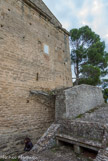 <center>Le château de Saumane.</center>