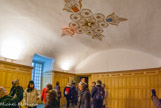<center>Le château de Saumane. </center> Un salon.