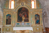 <center>L'église paroissiale Notre-Dame à Venasque. </center>St Michel, la mort de st Joseph et ste Cécile.
