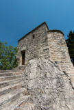 <center>Abbaye Saint André</center> La Chapelle fut transformée en observatoire par MARTIAL FAYAU vers 1844