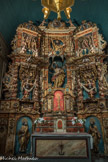 L’église Notre-Dame-des-Anges. <br>Sur les volets latéraux six panneaux sculptés en demi-relief représentent chacun un repas en relation avec la messe, banquet -sacrificiel. Des anges céroféraires montent la garde devant le Saint-Sacrement. Le pélican est lui-même une image du Christ selon les textes liturgiques. A gauche, de haut en bas : La multiplication des pains ; Le repas des disciples d'Emmaüs ; Ange céroféraire ; La première Cène ; Saint Pierre. A droite : Les Hébreux recueillent la manne au désert  ; Le repas chez Simon le lépreux ; Ange céroféraire ; Les noces de Cana  ; Saint Paul.