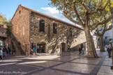 Collioure. <br> La capitainerie, emplacement du rempart du XVIIe.