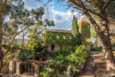 Le Musée d'Art Moderne de Collioure<br> Le nom de Collioure est intimement lié à l'histoire de l'art du XX° siècle, grâce aux passages constants d'artistes, commencés par celui de Signac à la fin du XIX° siècle qui ouvre la voie à la venue de Matisse et Derain en 1905. Entre 1906 et 1914, séjournent à Collioure : Henri Matisse, André Derain, Louis Valtat, Henri Manguin, Albert Marquet, Maurice Vlaminck, Georges d'Espagnat, Georges-Daniel de Monfreid, Etienne Terrus, Max Jacob, Charles Camoin, Juan Gris, Jean Peské...
La guerre de 1914 met fin à ces séjours.
Dès 1917, d'autres artistes fréquentent la ville ou reviennent pour des séjours de travail, beaucoup d'entre eux en provenance de l'Europe entière : Henri Martin, Henri Marre, Vergé Sarrat, Jean Peské, Valtat, Brayer, Krémègne, Foujita, Loutreuil, Augustin Hanicotte qui lui, marquera son passage par l'apprentissage du dessin aux enfants de la ville. Nous devons au peintre Jean Peské d'origine russe (1870-1949), qui fréquente Collioure depuis le tout début du XX° siècle, la constitution initiale du fonds du musée en 1934, présentée dans une salle de la mairie. Mais, dans les années soixante, dix ans après la disparition de Jean Peské, la mairie est réaménagée, et les œuvres cessent d'être présentées. L'association des Amis du musée voit alors le jour et incite la municipalité à ouvrir le musée dans la villa de l'ancien sénateur Gaston Pams, permettant dans le même temps d'en sauver la magnifique colline, aujourd'hui reconvertie en parc public.