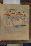 Le livre d'or de l'hôtel des templiers.<br> Dufy.