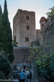 Le château royal.<br>Le fossé du château médiéval.