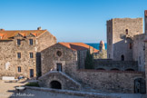 Le château royal. <br> La chapelle et le donjon.