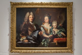 Musée Hyacinthe Rigaud. <br> Hyacinthe Rigaud
(Perpignan, 1659 - Paris, 1743)
Portrait de la famille Le Juge
1706. Huile sur toile.