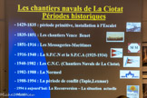 Les Chantiers Navals de La Ciotat. <br>Louis BENET, installe, en 1835, une usine de machines à vapeur à La Ciotat. Il voudrait bien se lancer dans la construction navale mais, si l’expérience locale ne manque pas pour la conception des 