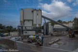 Carrière Pérasso.<br> Centrale à béton.