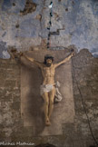 Mazan. Notre-Dame de Pareloup <br> Le Christ en bois polychrome du XVIIIe s. était installé, depuis 1906, sur la croix du cimetière.