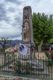 jour 3. <br> Sainte Lucie de Tallano. Le «précieux» monument aux morts.
