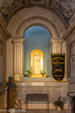 <center>Jour 3. Le couvent de Saint-François à Vico.</center>Statue de saint Eugène de Mazenod. A la demande de Monseigneur Casanelli d’Istria, évêque d’Ajaccio, Monseigneur Eugène de Mazenod envoie une équipe pour créer le grand séminaire d’Ajaccio : 1e Père Guibert (qui terminera Cardinal de Paris), le Père Telmon et le Père Albini. Les premiers arrivent au début de l’année 1835, et le Père Albini six mois plus tard.