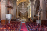 <center>Jour 4. Église paroissiale Sainte-Marie.</center>Eglise à une nef et deux bas côtés. Abside semi-circulaire avec voûte en cul de four. Balustrade de marbre séparant la nef du chœur.