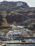 <center>Santorin</center>Oia. Le port d'Amoudi.