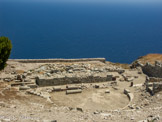 <center>Santorin</center>Balade du 07/07/2006. Ancienne Thira. Le théatre.