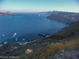 <center>Santorin</center>La caldeira. Visite de l'île Nea Kameni.