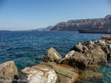 <center>Santorin</center>La caldeira. Visite de l'île Nea Kameni.