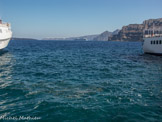 <center>Santorin</center>La caldeira. Visite de l'île Nea Kameni.