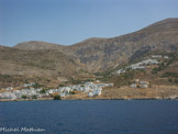 <center>Amorgos</center>Le port d'Aegiali.