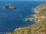 <center>Amorgos</center>Le monastère de Panaghia Hozoviotissa.