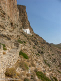 <center>Amorgos</center>Le monastère de Panaghia Hozoviotissa.