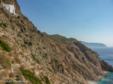 <center>Amorgos</center>Le monastère de Panaghia Hozoviotissa.