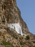 <center>Amorgos</center>Le monastère de Panaghia Hozoviotissa.