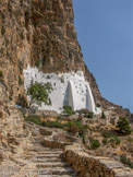 <center>Amorgos</center>Le monastère de Panaghia Hozoviotissa.