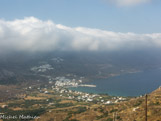 <center>Amorgos</center>Balade du 12/07/2006. Aigiali et, au-dessus, Potamos.