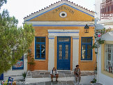 <center>Paros</center>Lefkés. 17/07/2006. Le Kafenío de Lefkés